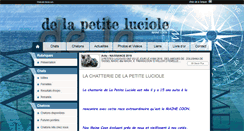 Desktop Screenshot of delapetiteluciole.chats-de-france.com