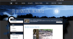 Desktop Screenshot of lafontaineenchantee.chats-de-france.com