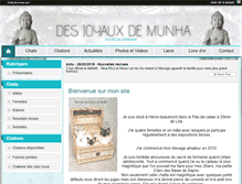 Tablet Screenshot of desjoyauxdemunha.chats-de-france.com