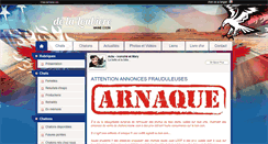 Desktop Screenshot of loubiere.chats-de-france.com